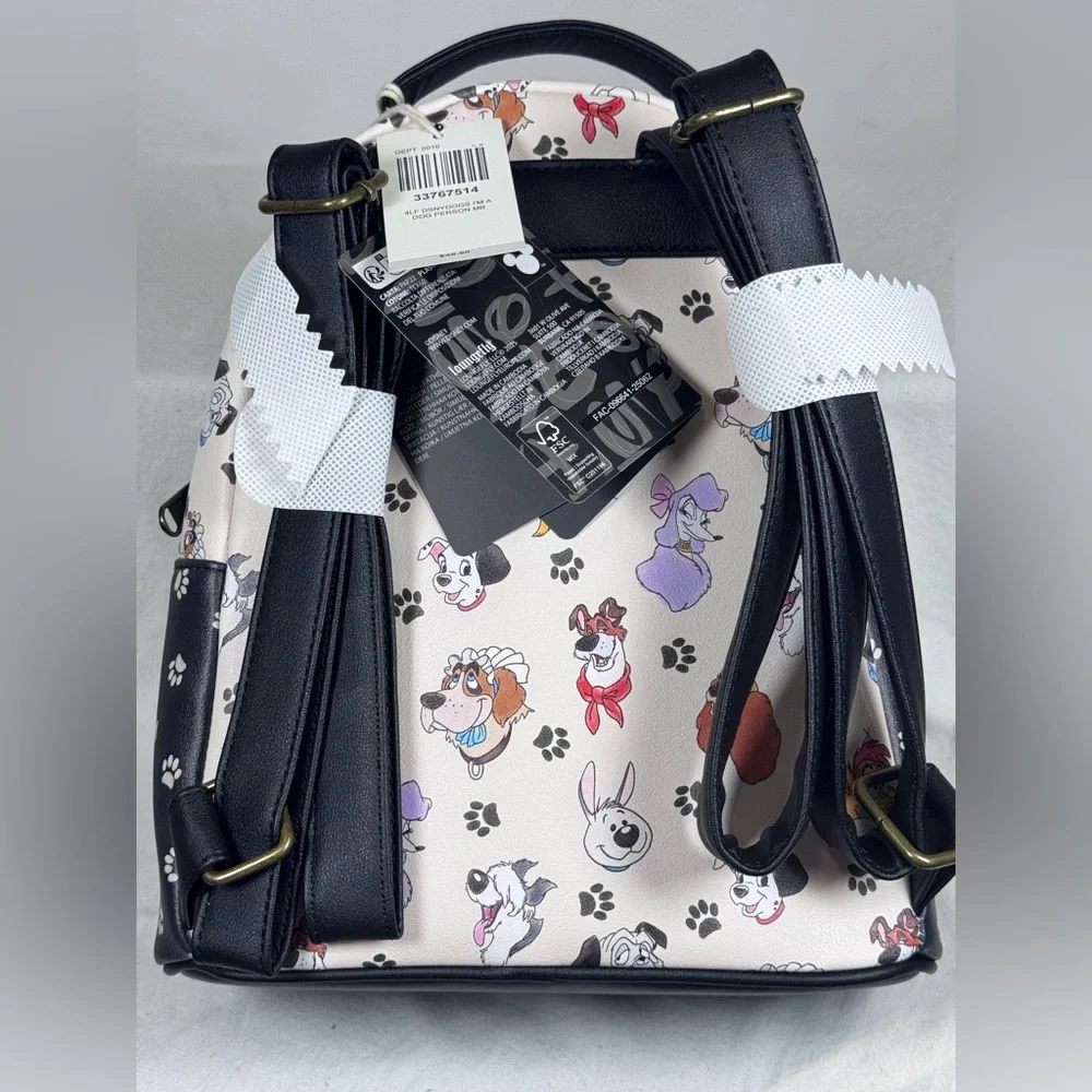 NWT Loungefly Disney Dogs “Im a dog person” mini Backpack - Picture 8 of 12